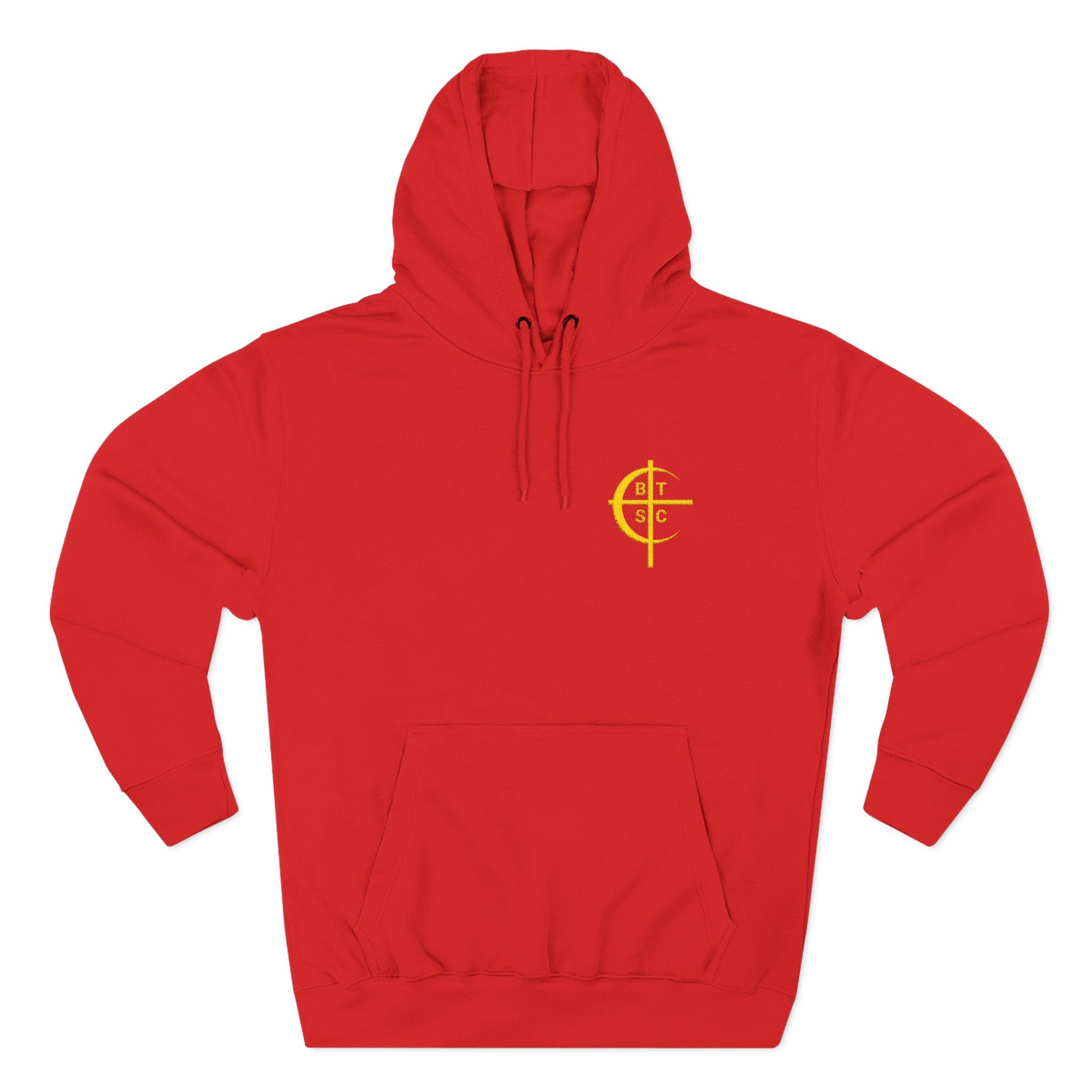 Council of Crusaders Hoodie - Front Cross Embroidery - Bricks Masons