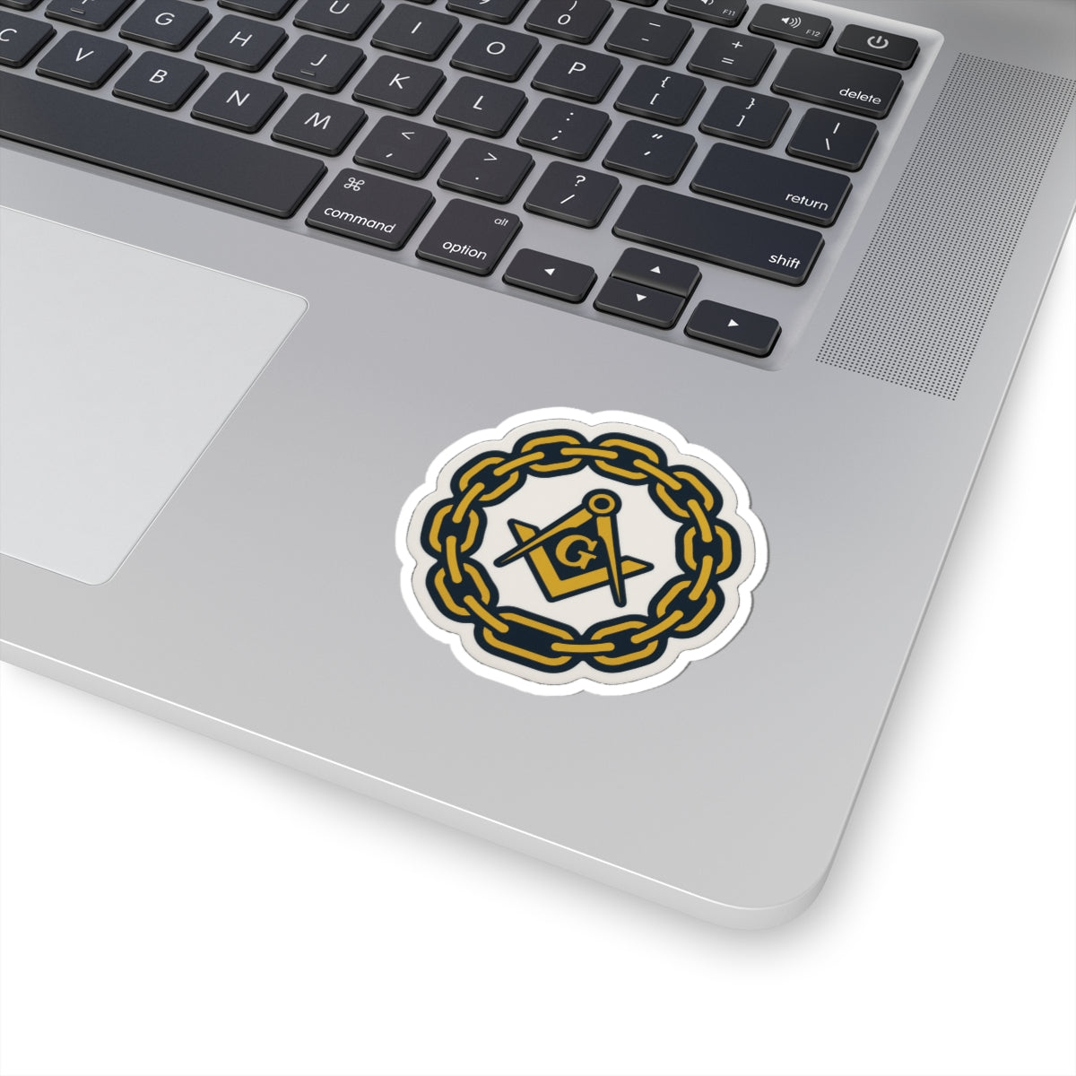 Master Mason Blue Lodge Sticker Decal - Kiss-Cut Colorful - Bricks Masons