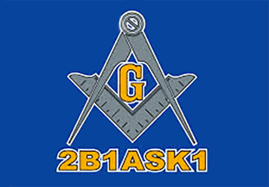 Master Mason Blue Lodge Flag - 2B1ASK1 Blue - Bricks Masons