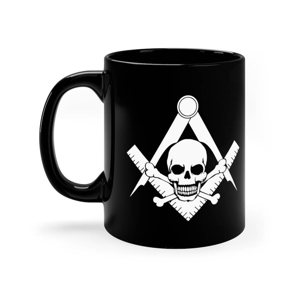 Widows Sons Mug - Black & White 11oz - Bricks Masons