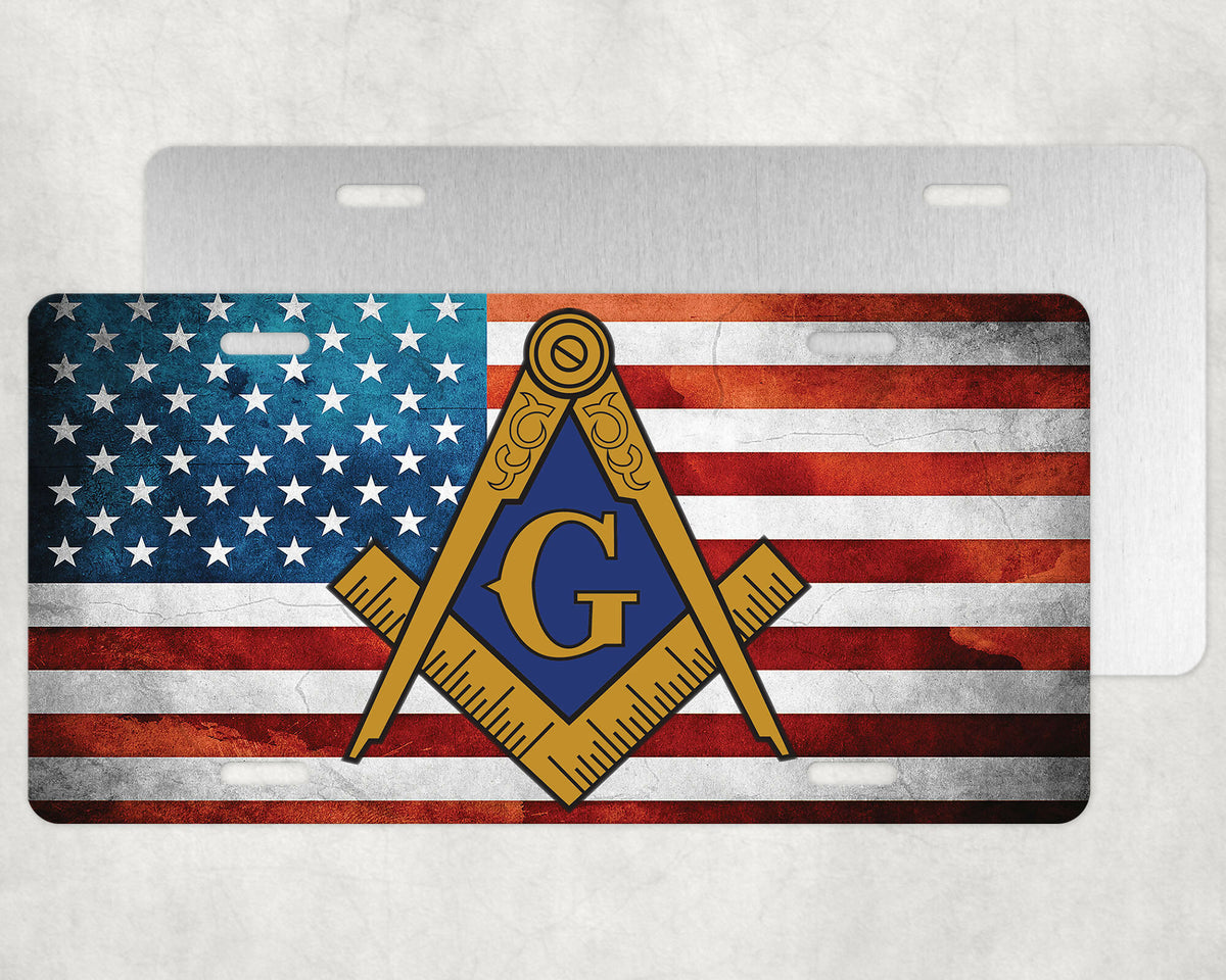 flag plate mockup