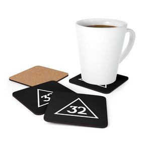 32nd Degree Scottish Rite Coaster - 4 Pieces Set