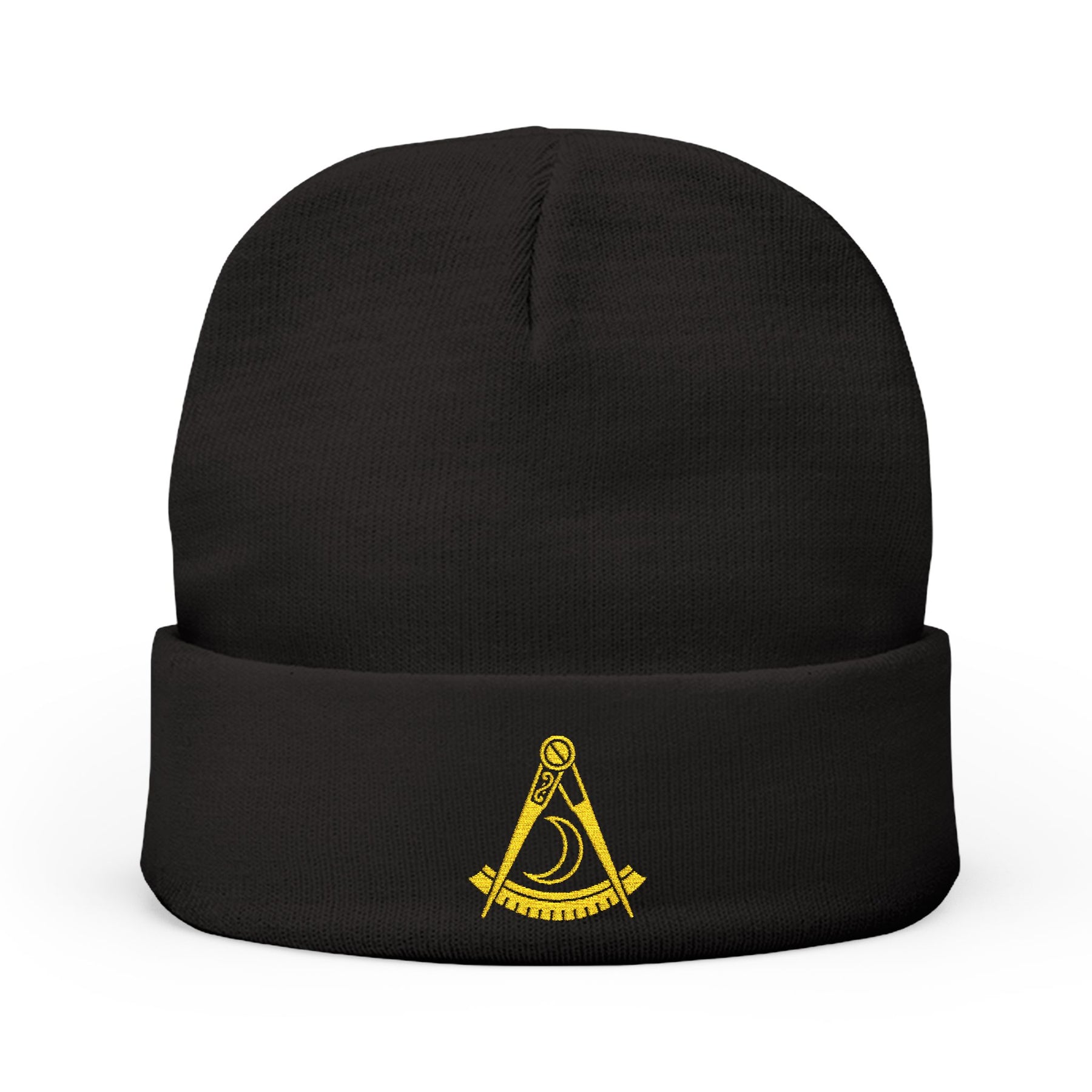 District Deputy Grand Master Blue Lodge Beanie - Knit Embroidery Various Colors - Bricks Masons