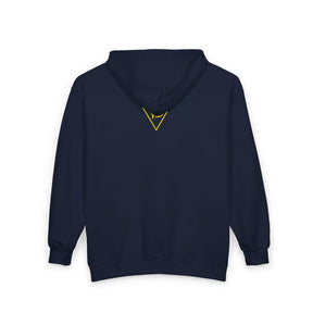 Grand Tiler of Solomon Hoodie - Everyday Wear Zip Up Jacket - Bricks Masons