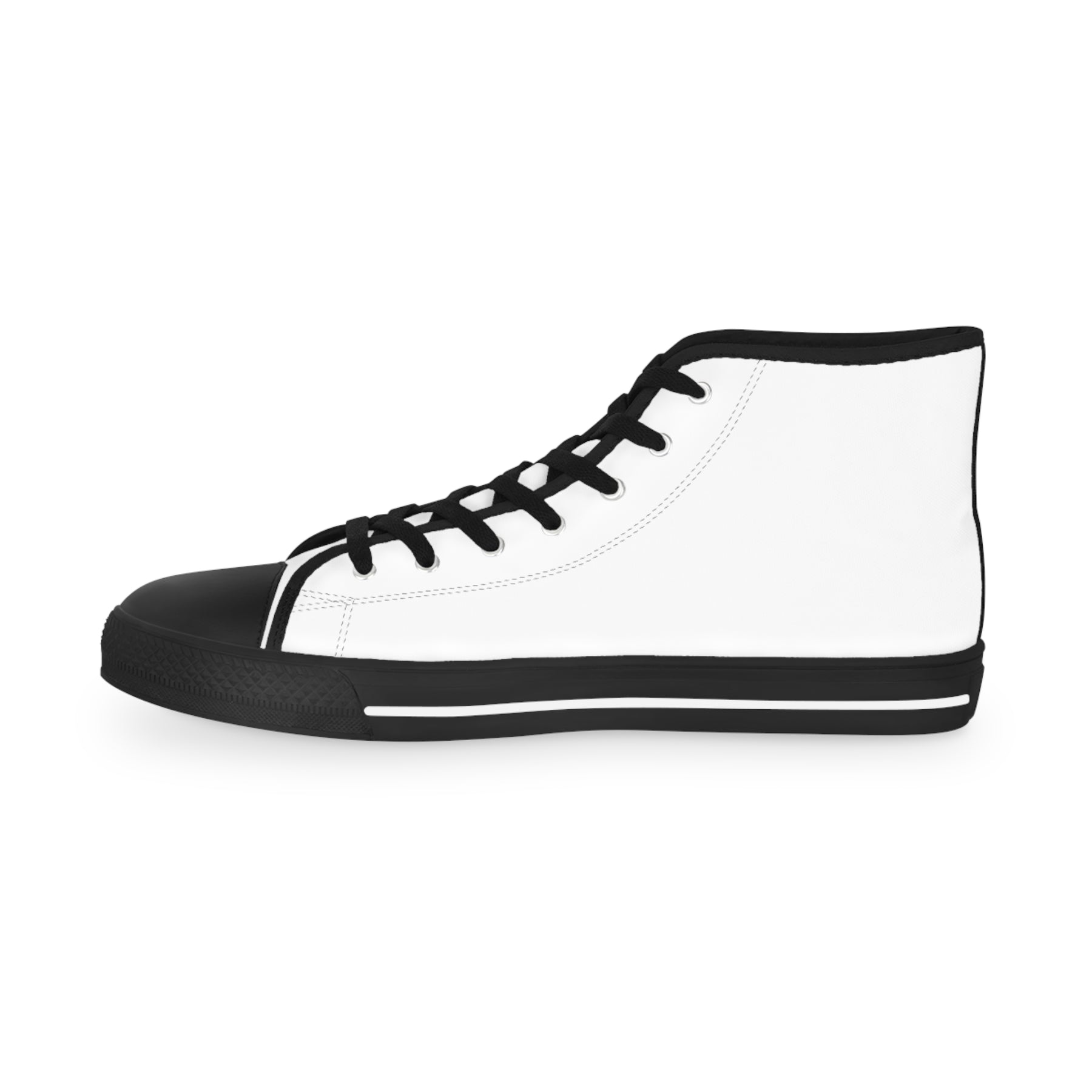 International Order Rainbow For Girls Sneaker - High Top Black & White - Bricks Masons