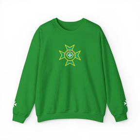 Order of Saint Lazarus Sweatshirt - Crewneck Emblem Edition - Bricks Masons