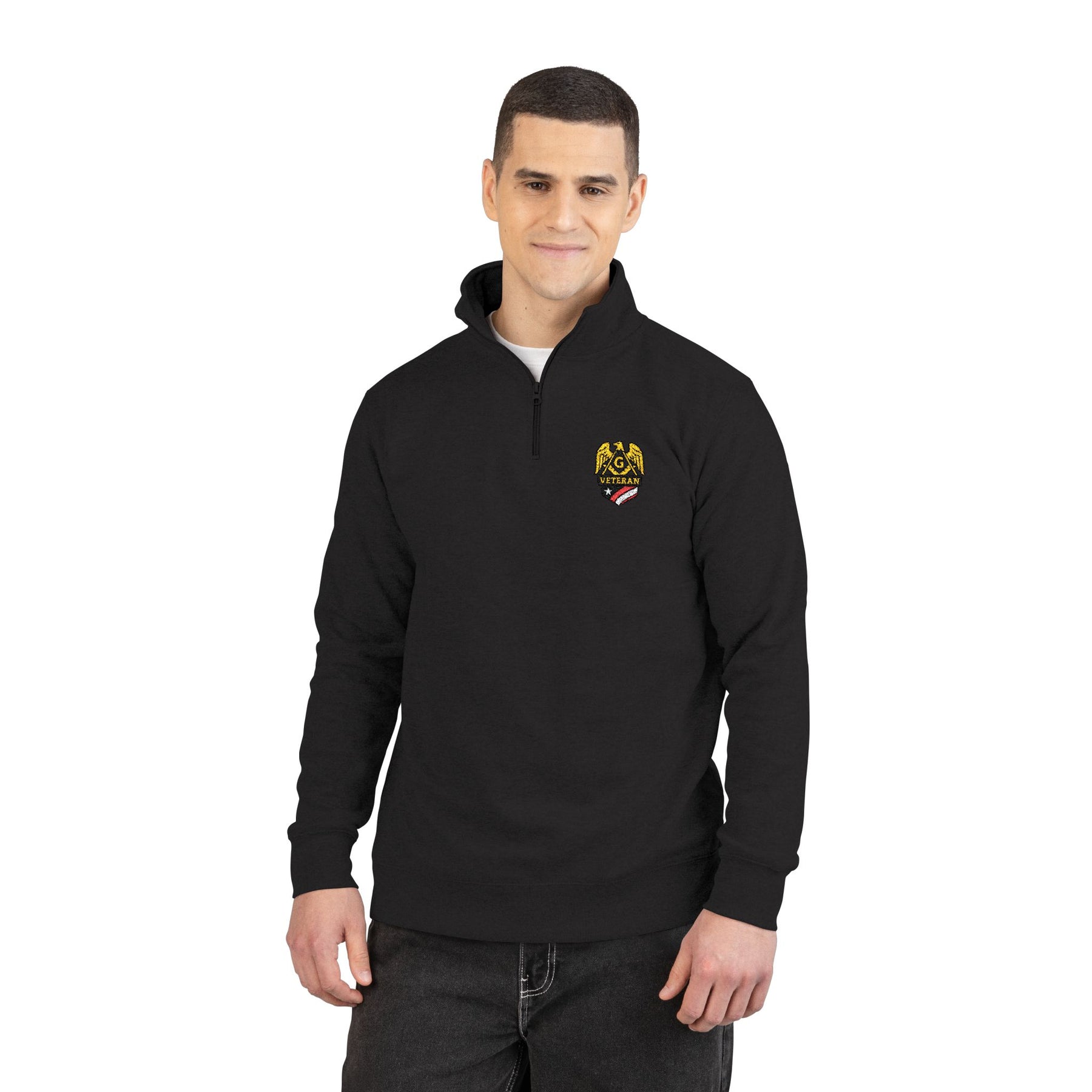 Master Mason Blue Lodge Sweatshirt - S&C G Veteran Mason Embroidery
