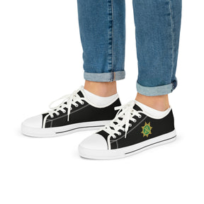 Knight Masons Sneaker - Low Top Sneaker Black & White - Bricks Masons