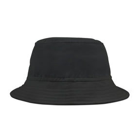 Master Mason Blue Lodge Bucket Hat - Black Stitching Veteran Mason - Bricks Masons