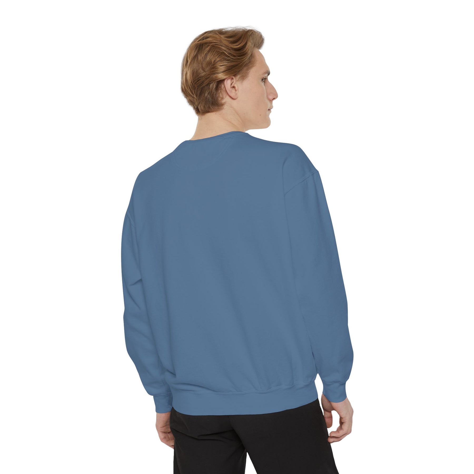 Master Mason Blue Lodge Sweatshirt - Embroidered Emblem Square & Compass G - Bricks Masons