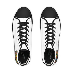 Master Mason Craft Sneaker - High Top Black & White S&C G - Bricks Masons