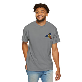 Master Mason Blue Lodge T-Shirt - Garment-Dyed New York Mason - Bricks Masons