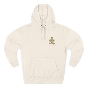 International Masons Hoodie - Front Stitch Design - Bricks Masons