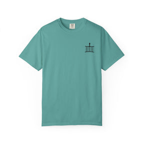 St. Lawrence the Martyr T-Shirt - Cotton Garment-Dyed Tee Various Colors - Bricks Masons