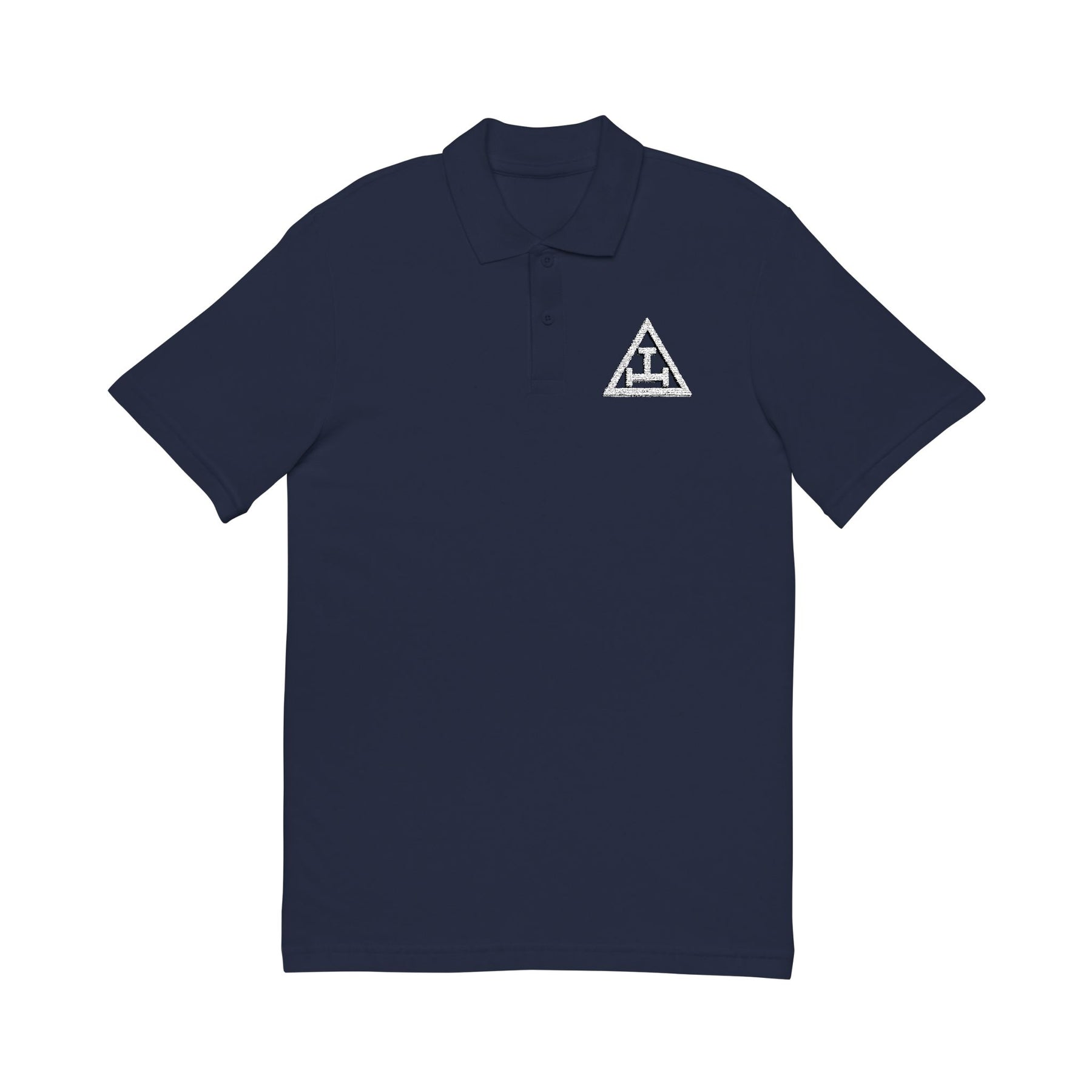 Royal Arch Chapter Polo Shirt - Embroidered Triple Tau - Bricks Masons