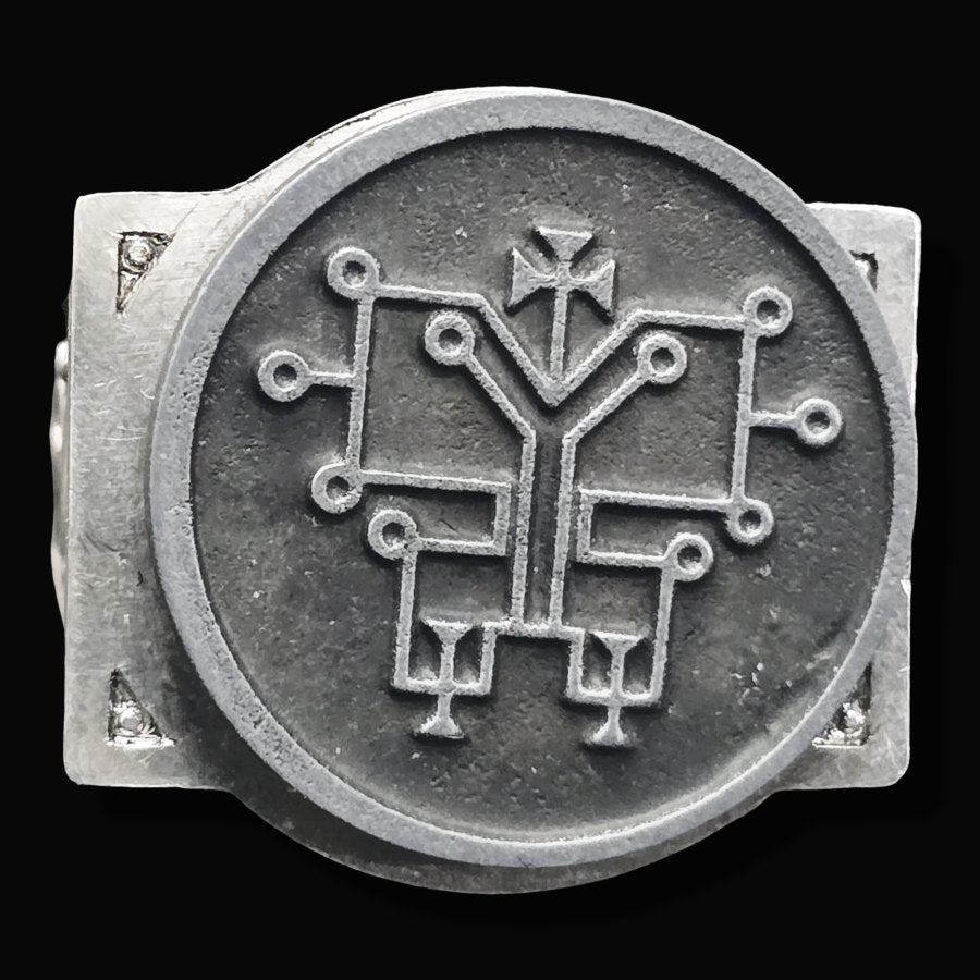 Demon Ring 59 MARQUES ORIAS 72 Demons Minor Key of Solomon Goetia In Silver 2.2 cm x 1.8 cm 18 Gr Art 1837 - Bricks Masons
