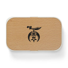 Shriners Lunch Box - Wooden Lid