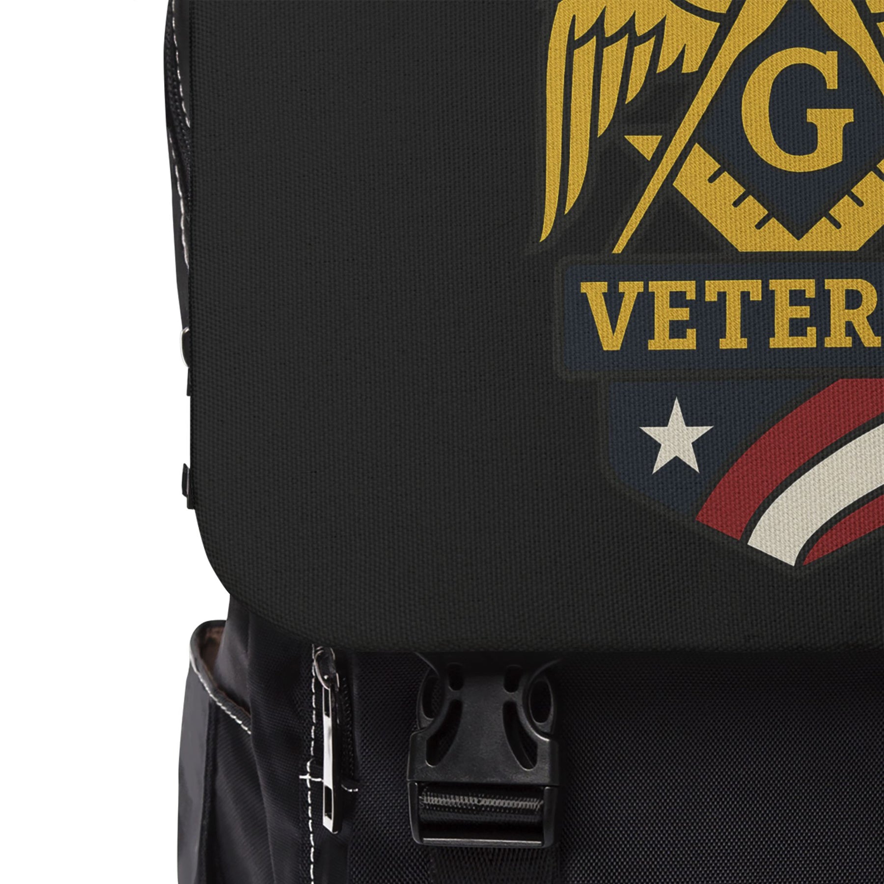 Master Mason Blue Lodge Backpack - Veteran Mason Square & Compass G - Bricks Masons