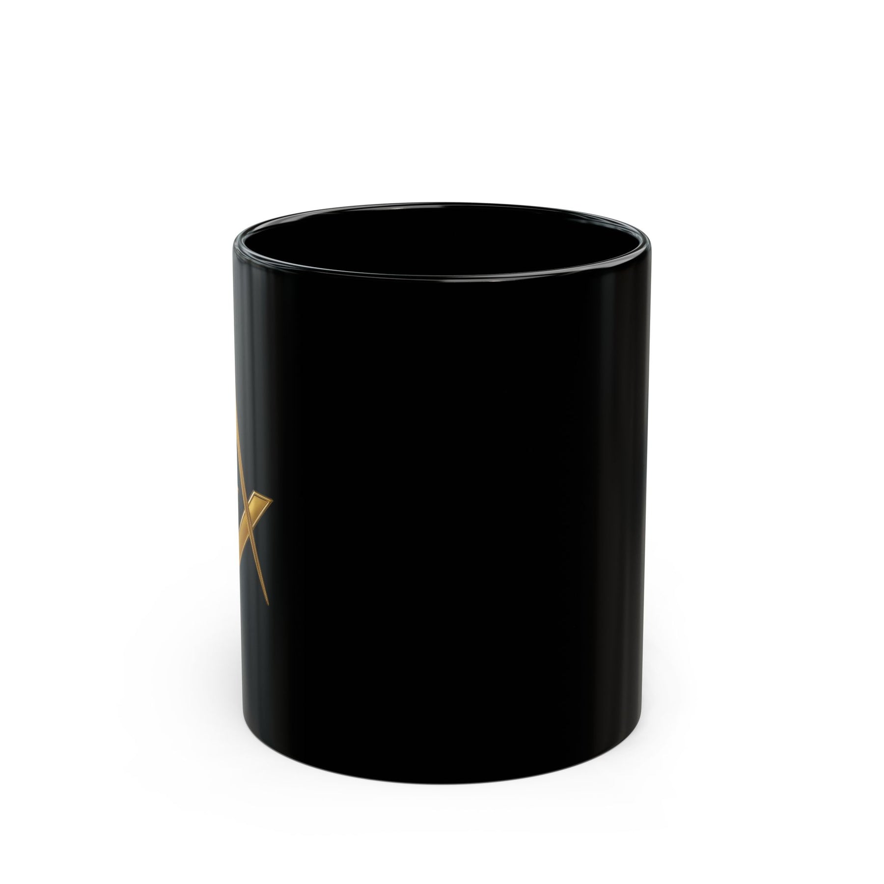 Master Mason Blue Lodge Mug - Golden Square & Compasses with G - Bricks Masons