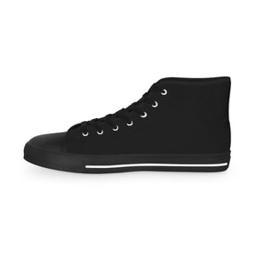 National Sojourners Sneaker - High Top Black & White - Bricks Masons