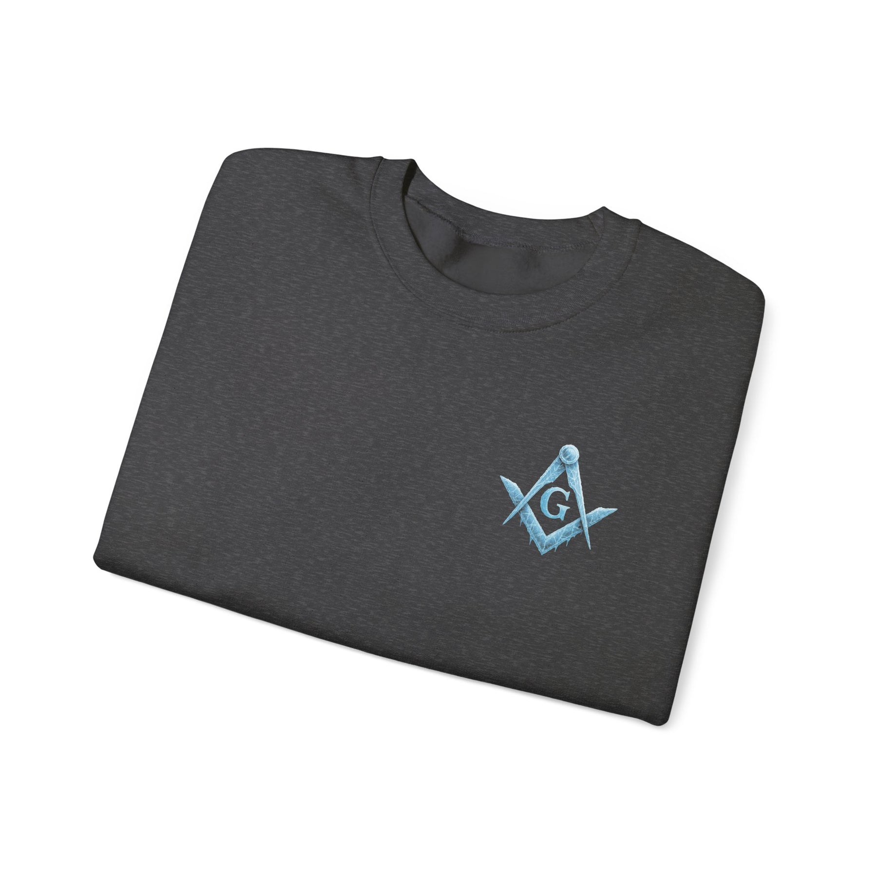 Master Mason Blue Lodge Sweatshirt - Frosty Square & Compass G Design