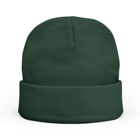 Red Cross of Babylone Beanie - Knit Embroidery Emblem - Bricks Masons
