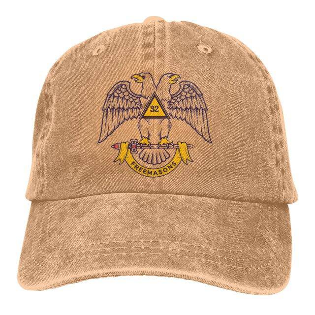 32nd Degree Scottish Rite Baseball Cap - Adjustable - Bricks Masons