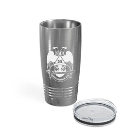 32nd Degree Scottish Rite Ringneck Tumbler - Wings Down Various Colors - Bricks Masons