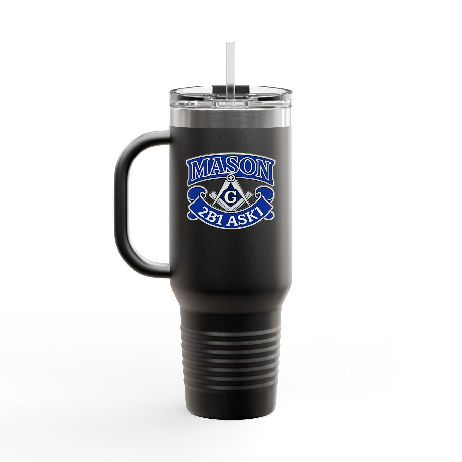 Master Mason Blue Lodge Ringneck Tumbler - 2B1 ASK1 with Square & Compass G