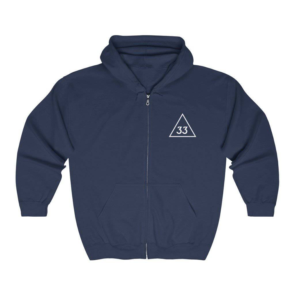 33rd Degree Scottish Rite Hoodie - Various Colors - Bricks Masons