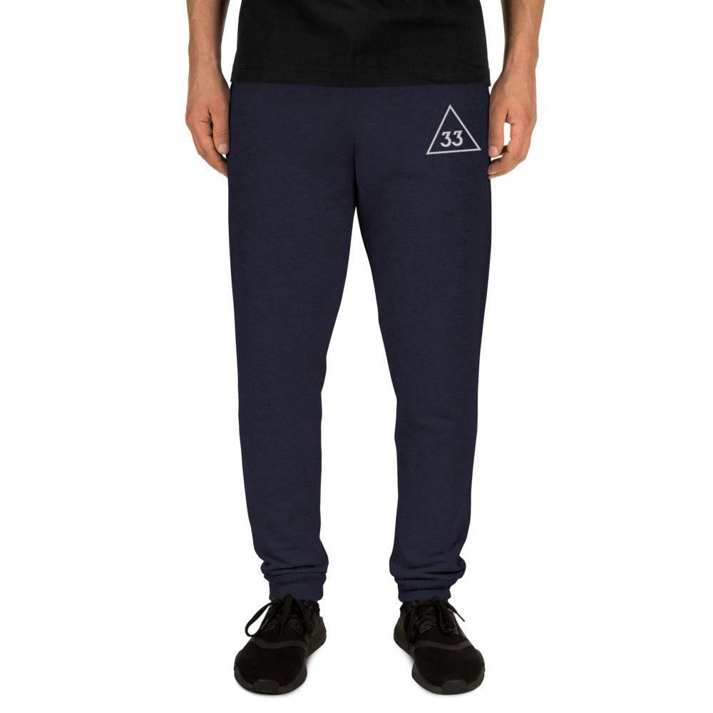 33rd Degree Scottish Rite Jogger - Embroidery - Bricks Masons