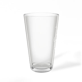 Master Mason Blue Lodge Pint Glass - Square & Compass G with Goat - Bricks Masons