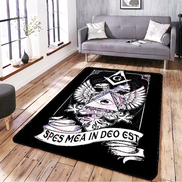 Masonic Rug - Various Designs & Colors - Bricks Masons