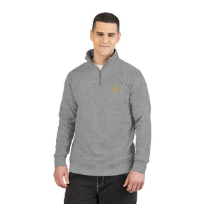 District Deputy Grand Master Blue Lodge Sweatshirt - Square Compass & Moon Embroidery - Bricks Masons