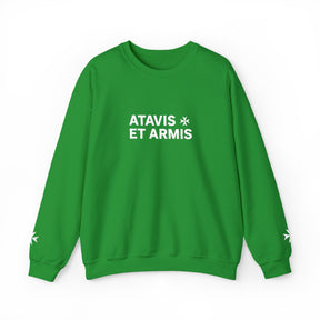 Order of Saint Lazarus Sweatshirt - Crewneck Classic Embroidery - Bricks Masons