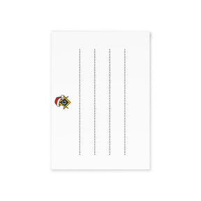 Master Mason Blue Lodge Greeting Card -  (Two-sided print) - Bricks Masons