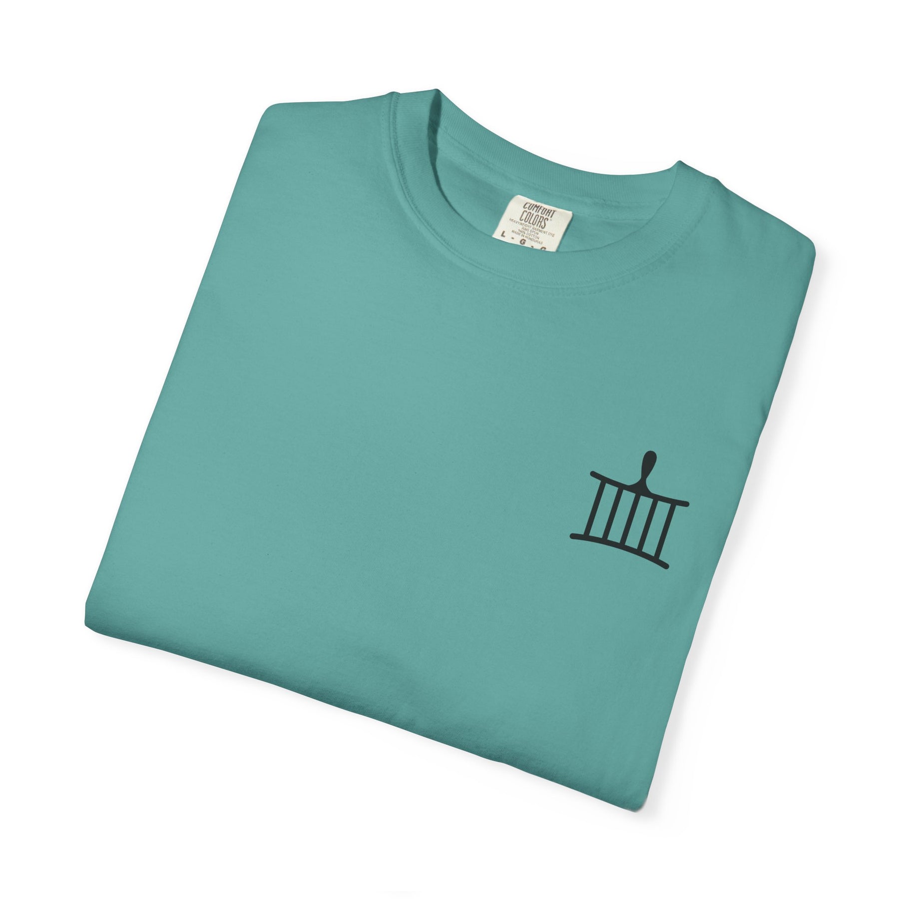 St. Lawrence the Martyr T-Shirt - Cotton Garment-Dyed Tee Various Colors - Bricks Masons
