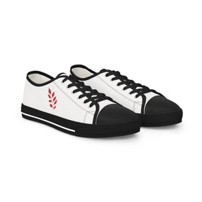 Red Branch of Eri Sneaker - Low Top Sneaker Black & White Gold Red Branch - Bricks Masons