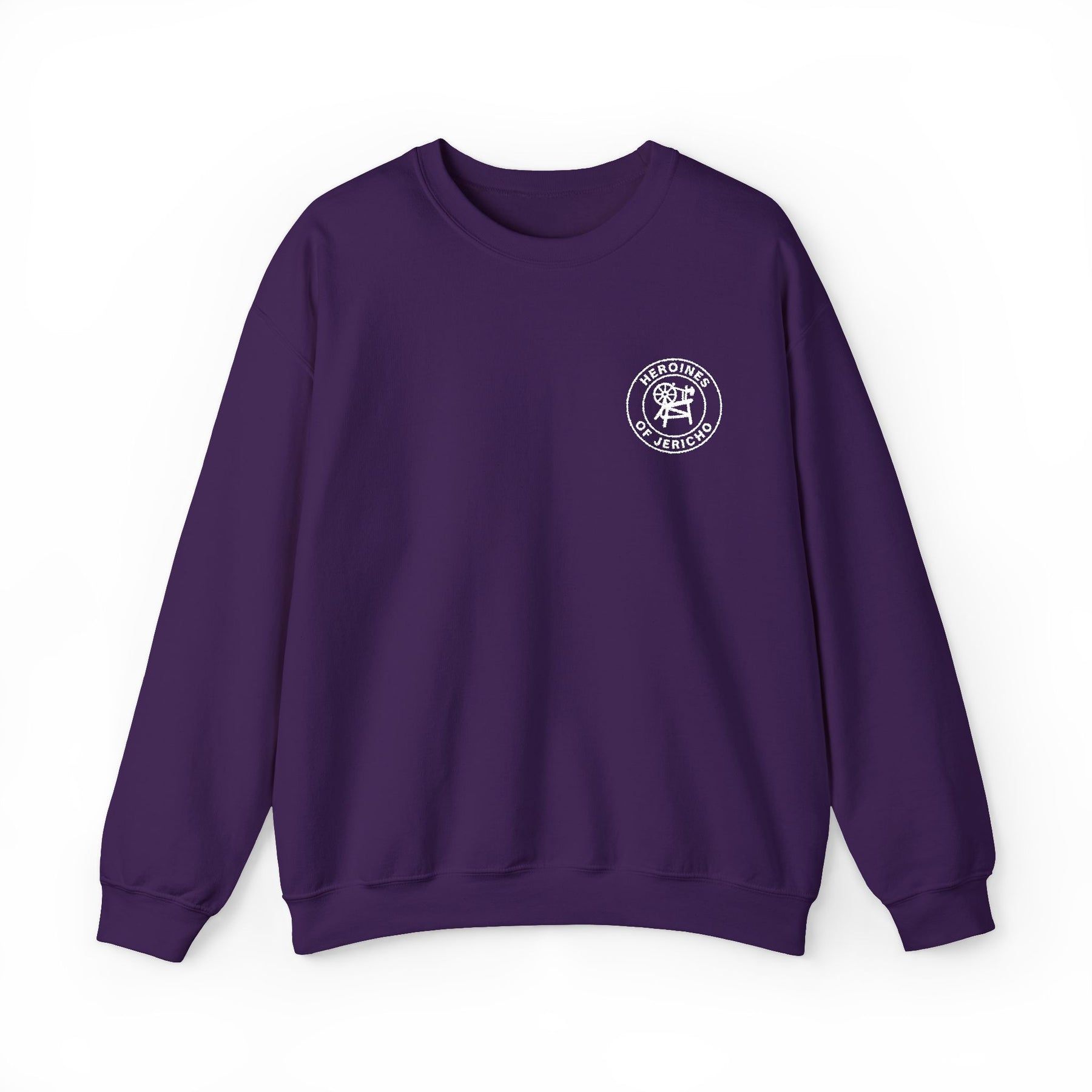 Heroines of Jericho Sweatshirt - Classic Emblem Embroidery - Bricks Masons