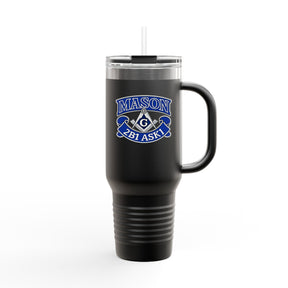 Master Mason Blue Lodge Ringneck Tumbler - 2B1 ASK1 with Square & Compass G