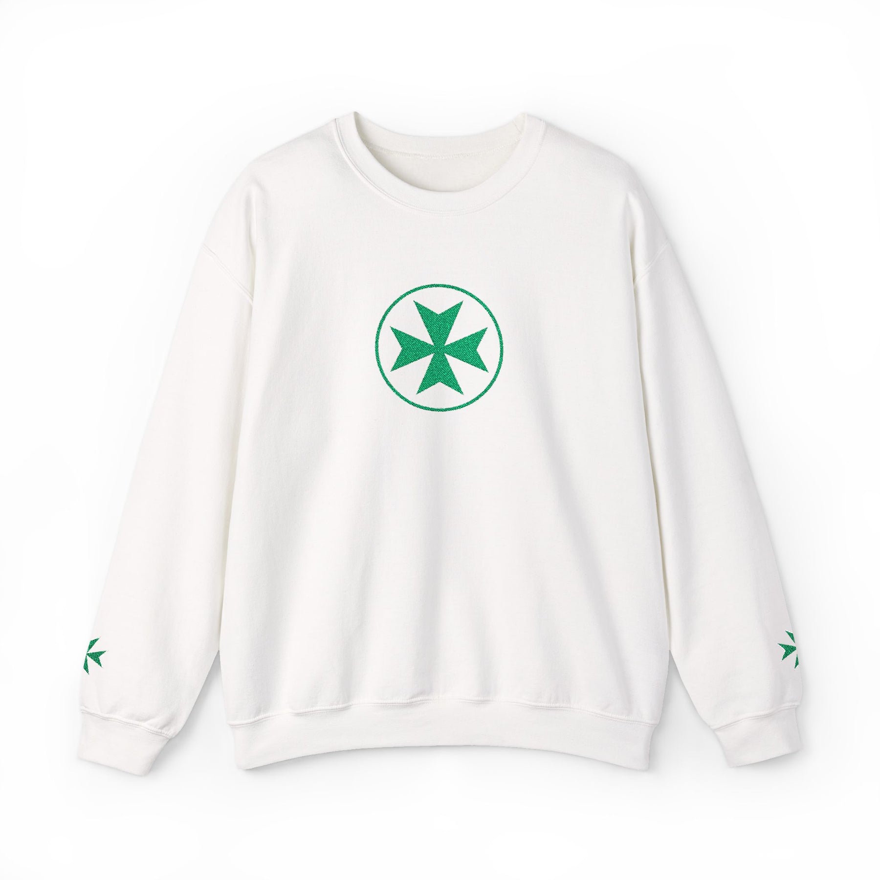 Order of Saint Lazarus Sweatshirt - Classic Crewneck Embroidery - Bricks Masons