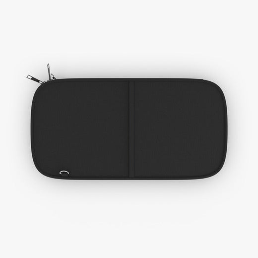 Master Mason Blue Lodge Passport Wallet - White Texas Mason With Shoulder & Wrist Strap - Bricks Masons