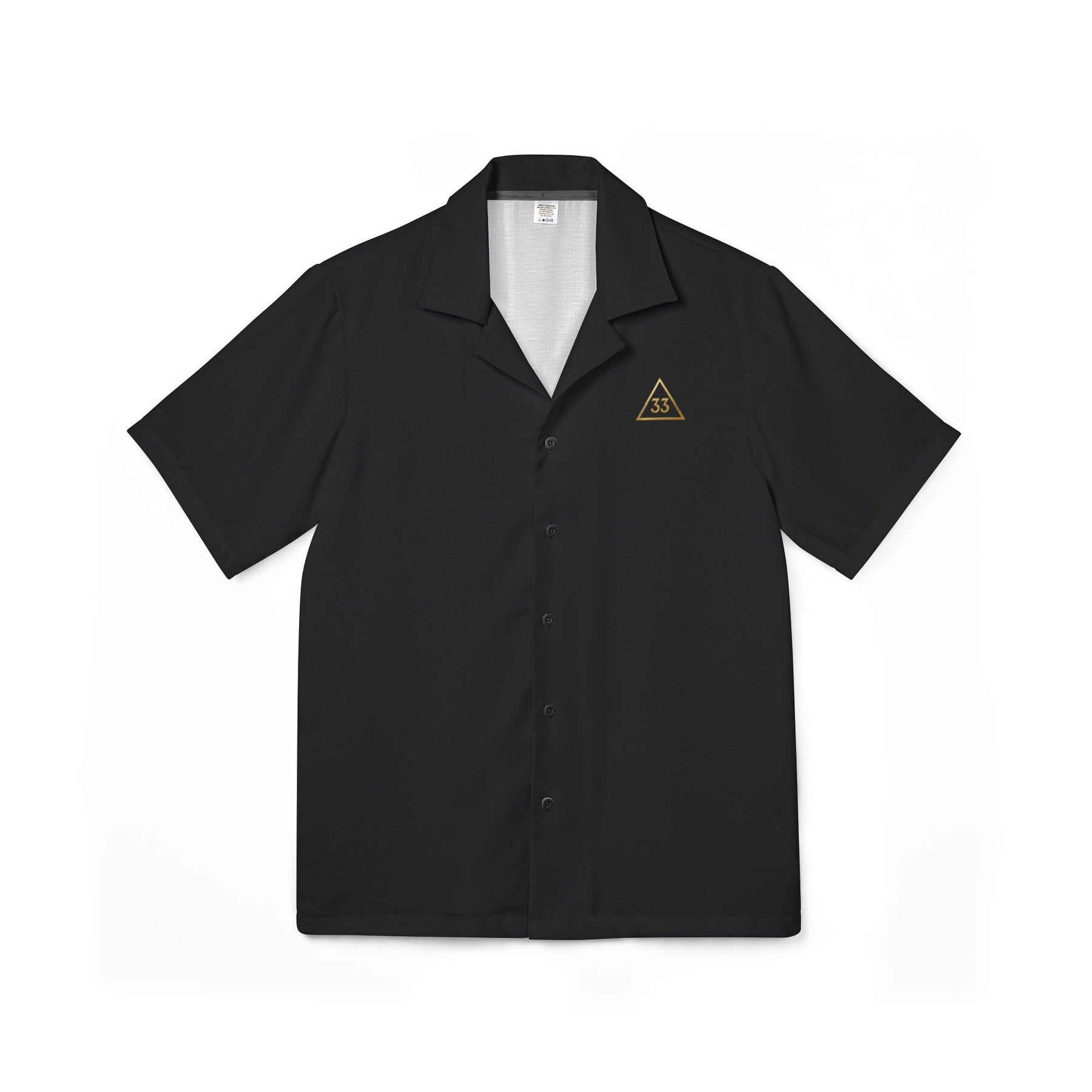 Men's Hawaiian Camp Shirt (AOP) - Bricks Masons