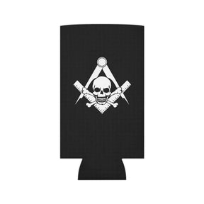 Widows Sons Can Cooler - Skull & Bones With Square & Compass - Bricks Masons