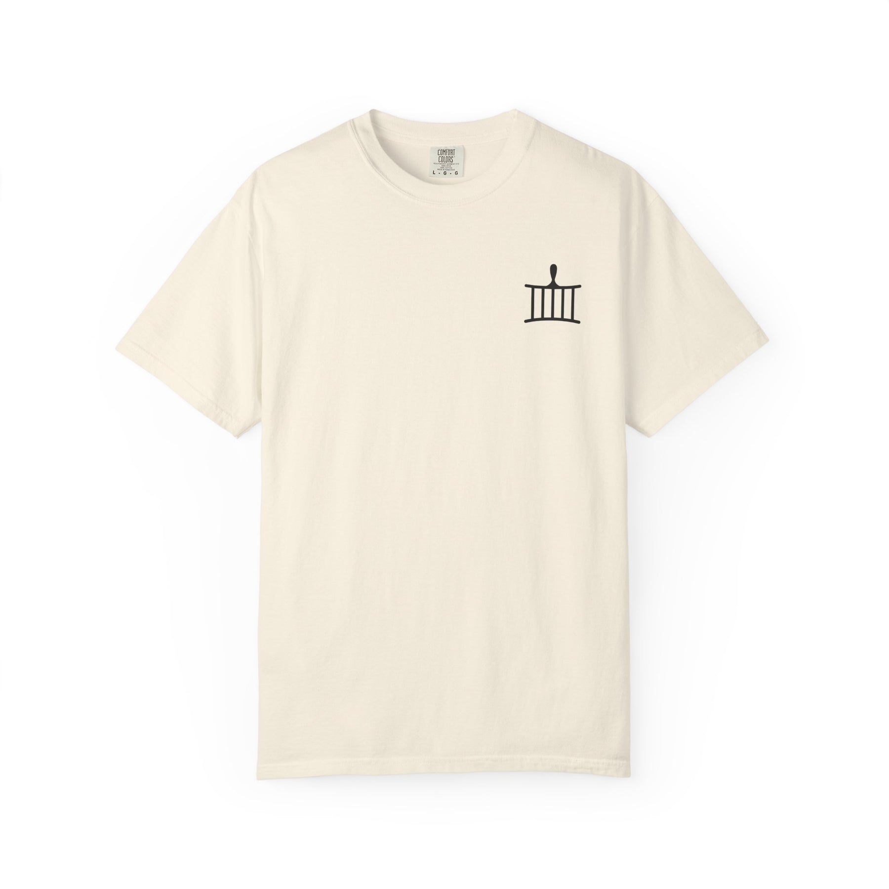 St. Lawrence the Martyr T-Shirt - Cotton Garment-Dyed Tee Various Colors - Bricks Masons