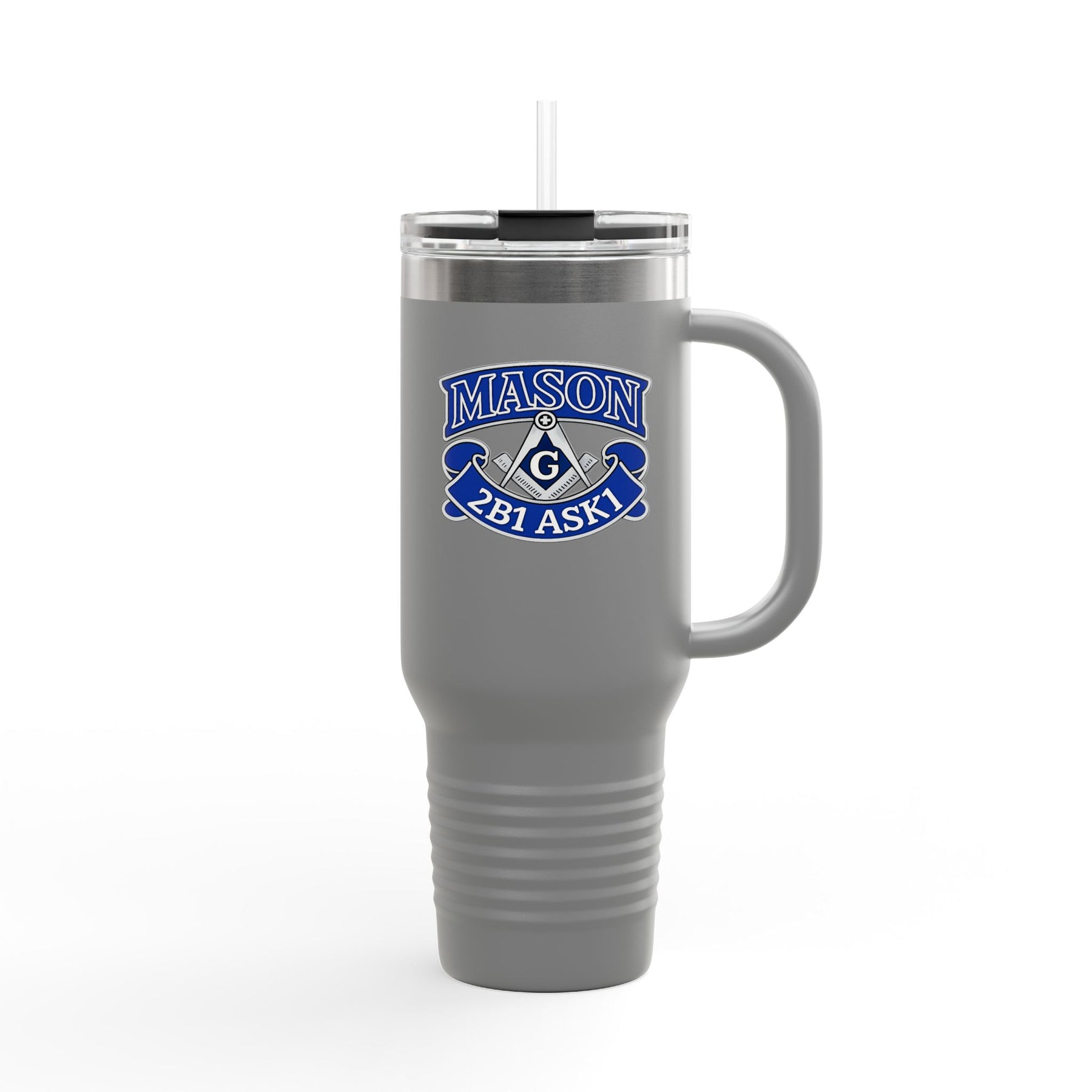 Master Mason Blue Lodge Ringneck Tumbler - 2B1 ASK1 with Square & Compass G