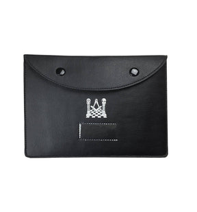 Masonic Jewels Case - X Large Black Imitation Leather