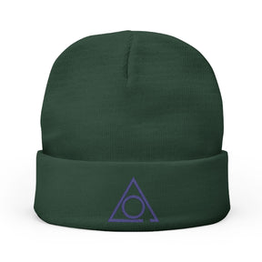 LOCOP Beanie - Knit Embroidery Emblem - Bricks Masons