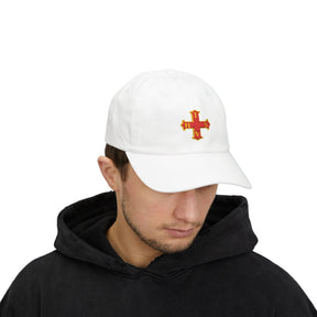 Red Cross of Constantine Baseball Cap - Cotton Various Colors - Bricks Masons