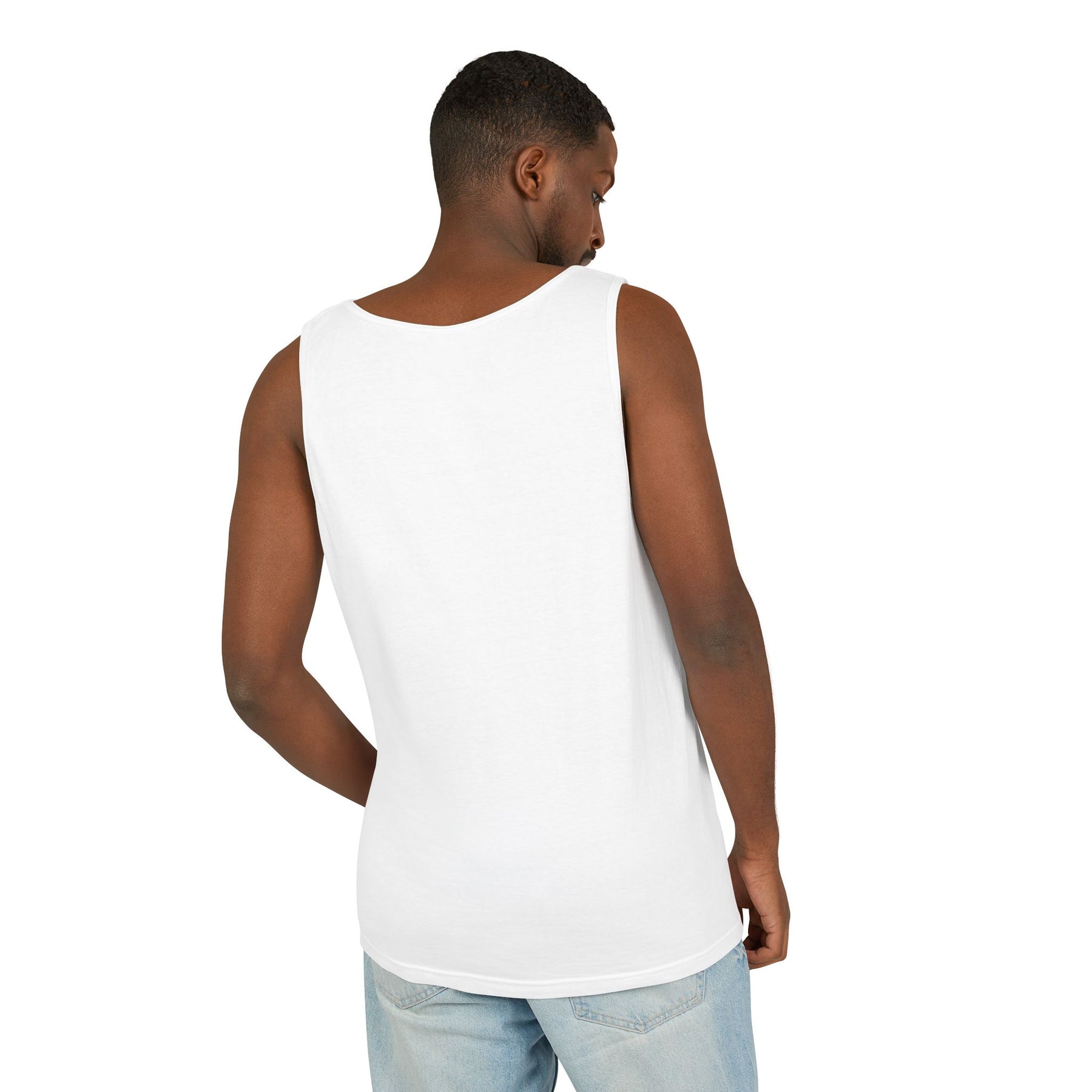 Master Mason Blue Lodge Tank Top - Personalizable Garment-Dyed Square & Compass G - Bricks Masons